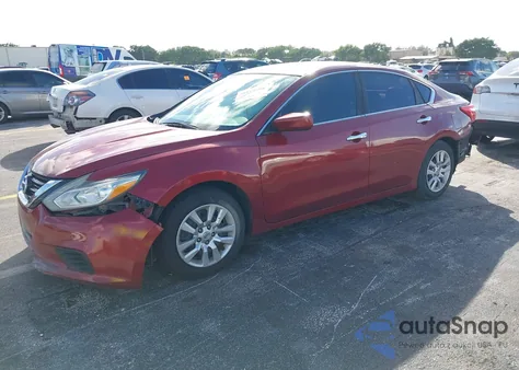 2016 Nissan Altima 2.5 S из США, поврежденный, VIN 1N4AL3AP9GN342087